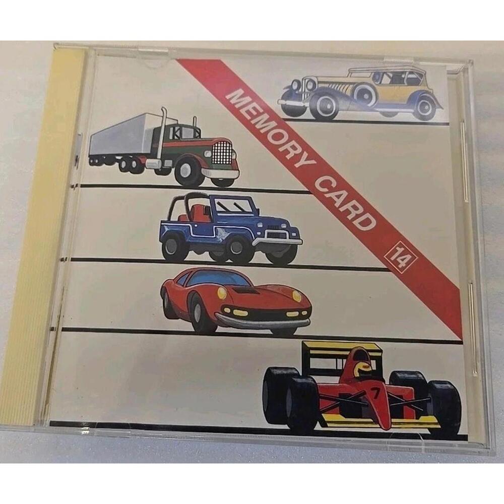 Janome Embroidery Designs Memory Card Motor Sports & Templates #14 Complete